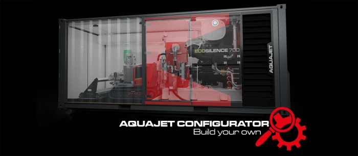 configurator aquajet build your own hydrodemolition ecosilence 3.0 equipment